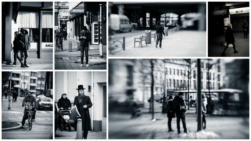 Collage people of Antwerpen
